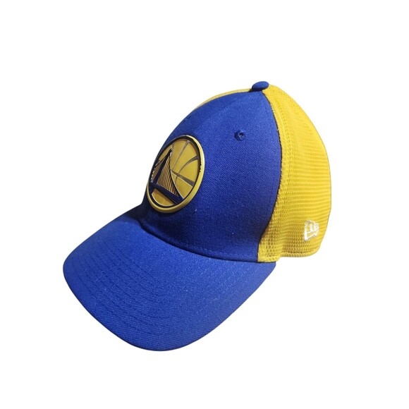 Golden State Warriors Flexfit 39THIRTY Baseball Cap Size L New Era NBA - Picture 1 of 7